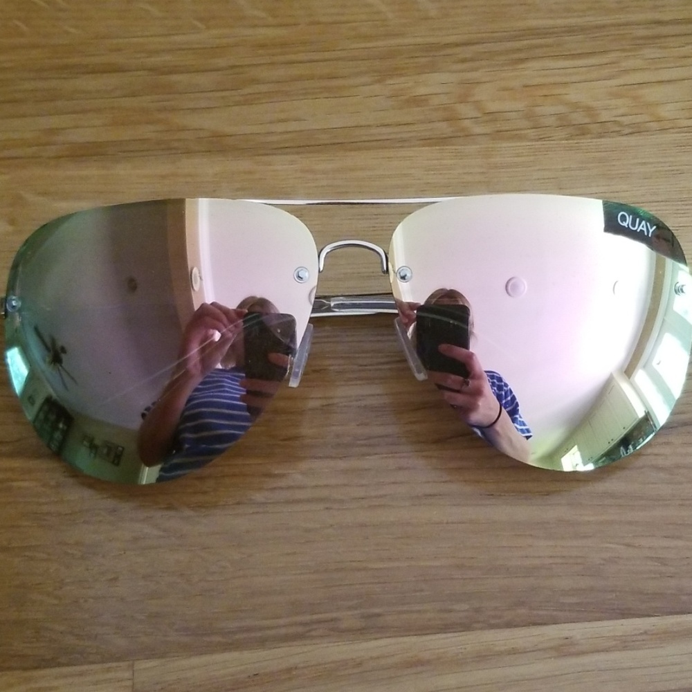 Quay gold aviators